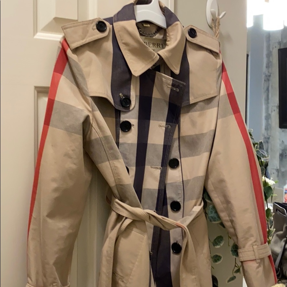 Burberry rain jacket